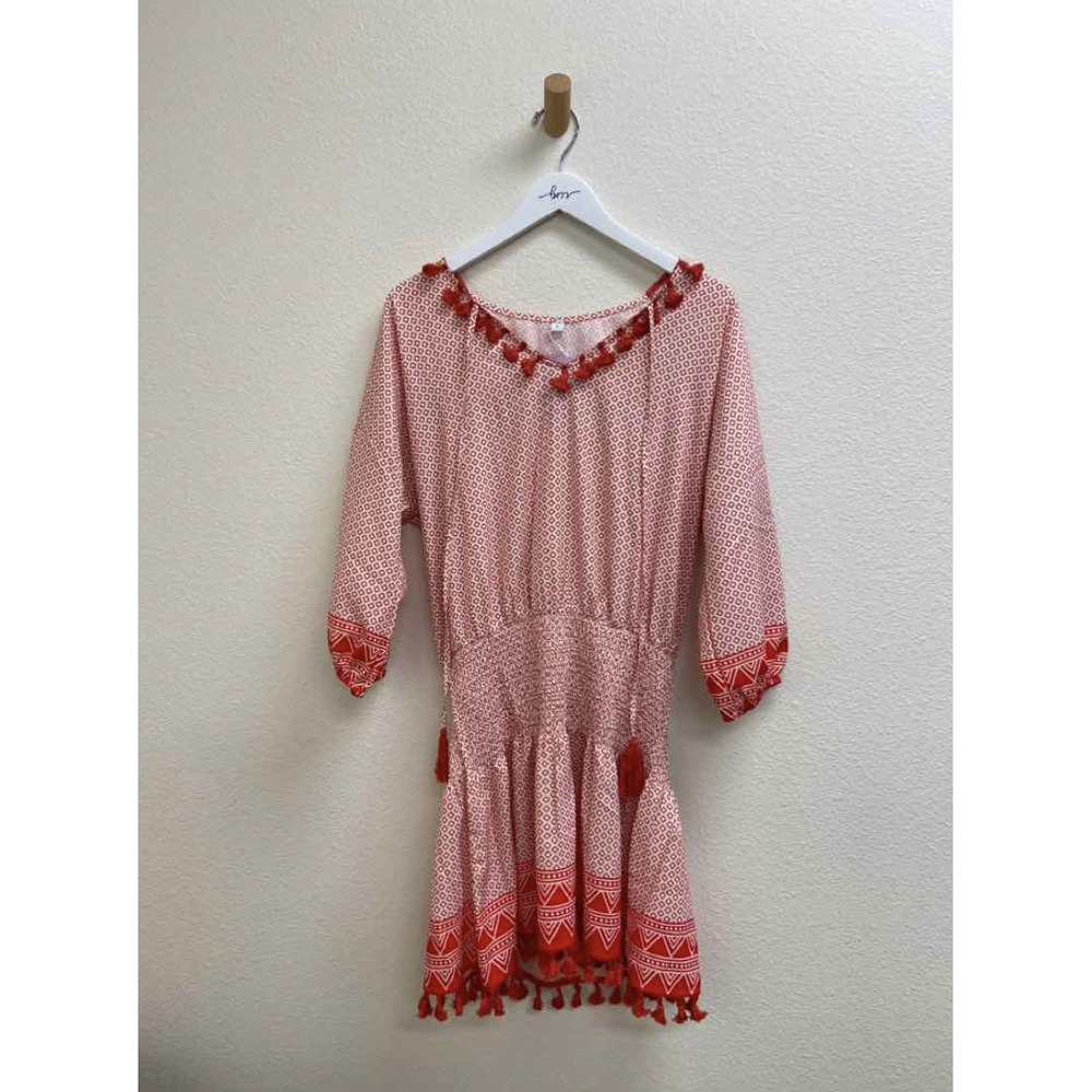 Made With Love Dress Red Size L NWT